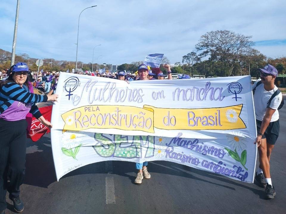 Você está visualizando atualmente Vereadora professora Sonia Meire participa da 7ª Marcha das Margaridas em Brasília