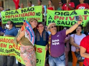 Leia mais sobre o artigo “A luta contra a privatização é de toda a população sergipana, não só dos servidores”, afirmou a vereadora professora Sonia Meire